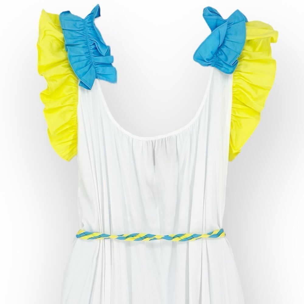 Alden Adair Womens Dress NWT Summer Cotton Bold Lilah Dress - Size M Colorful - Picture 4 of 11